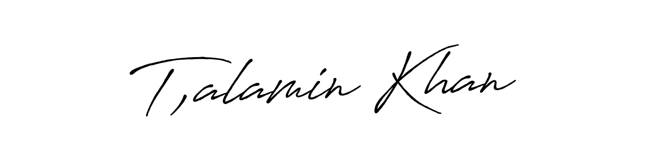 Similarly Antro_Vectra_Bolder is the best handwritten signature design. Signature creator online .You can use it as an online autograph creator for name T,alamin Khan. T,alamin Khan signature style 7 images and pictures png