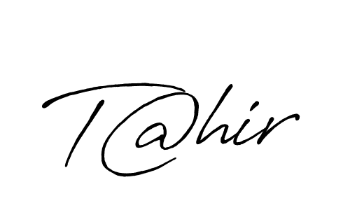 Here are the top 10 professional signature styles for the name T@hir. These are the best autograph styles you can use for your name. T@hir signature style 7 images and pictures png