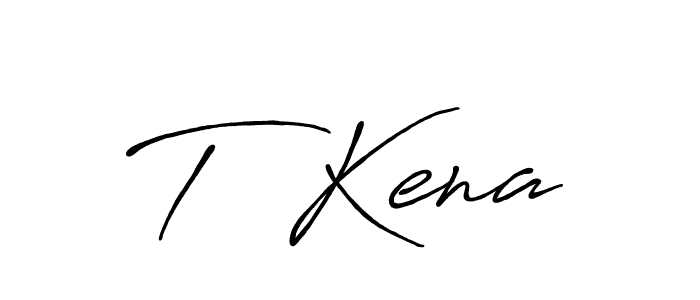 Check out images of Autograph of T  Kena name. Actor T  Kena Signature Style. Antro_Vectra_Bolder is a professional sign style online. T  Kena signature style 7 images and pictures png