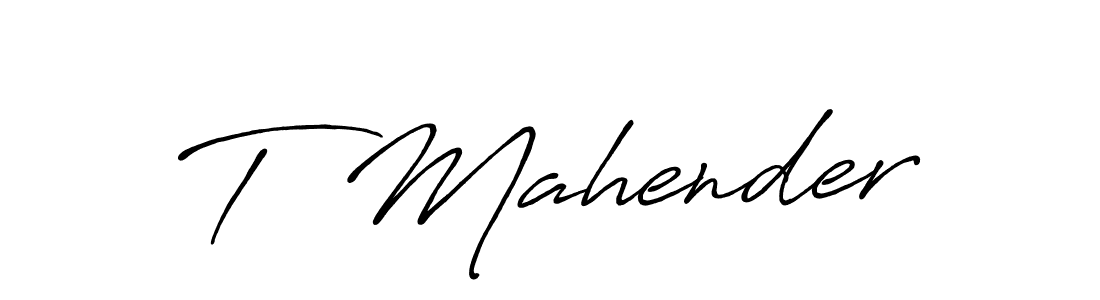 You can use this online signature creator to create a handwritten signature for the name T  Mahender. This is the best online autograph maker. T  Mahender signature style 7 images and pictures png