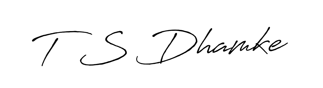 See photos of T  S Dhamke official signature by Spectra . Check more albums & portfolios. Read reviews & check more about Antro_Vectra_Bolder font. T  S Dhamke signature style 7 images and pictures png