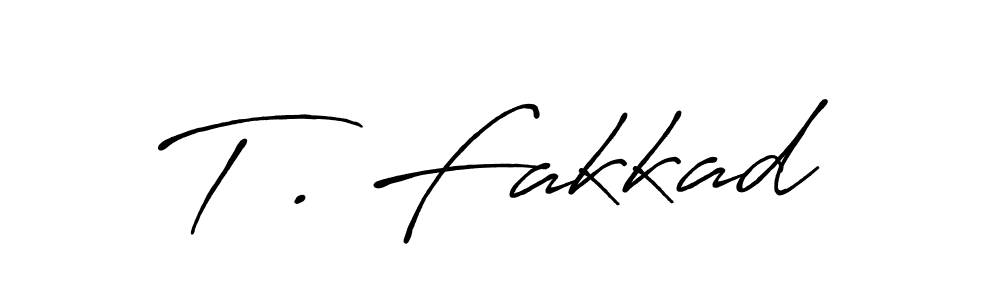 Use a signature maker to create a handwritten signature online. With this signature software, you can design (Antro_Vectra_Bolder) your own signature for name T . Fakkad. T . Fakkad signature style 7 images and pictures png