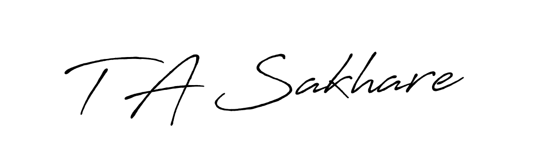 Make a beautiful signature design for name T A Sakhare. Use this online signature maker to create a handwritten signature for free. T A Sakhare signature style 7 images and pictures png