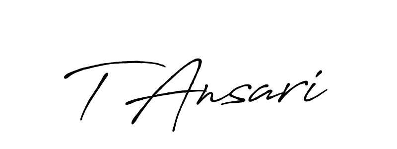 See photos of T Ansari official signature by Spectra . Check more albums & portfolios. Read reviews & check more about Antro_Vectra_Bolder font. T Ansari signature style 7 images and pictures png