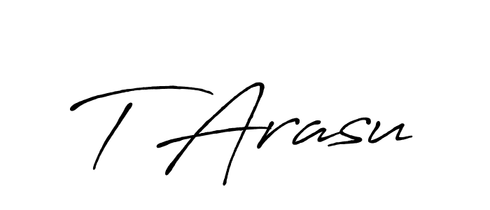 It looks lik you need a new signature style for name T Arasu. Design unique handwritten (Antro_Vectra_Bolder) signature with our free signature maker in just a few clicks. T Arasu signature style 7 images and pictures png