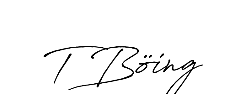 Once you've used our free online signature maker to create your best signature Antro_Vectra_Bolder style, it's time to enjoy all of the benefits that T Böing name signing documents. T Böing signature style 7 images and pictures png