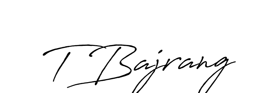 How to Draw T Bajrang signature style? Antro_Vectra_Bolder is a latest design signature styles for name T Bajrang. T Bajrang signature style 7 images and pictures png