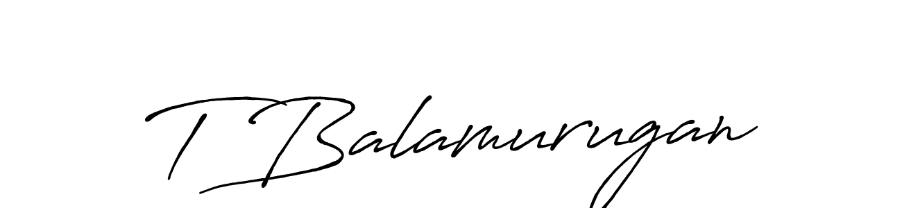 Similarly Antro_Vectra_Bolder is the best handwritten signature design. Signature creator online .You can use it as an online autograph creator for name T Balamurugan. T Balamurugan signature style 7 images and pictures png