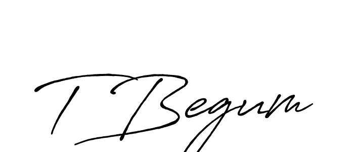 Make a beautiful signature design for name T Begum. Use this online signature maker to create a handwritten signature for free. T Begum signature style 7 images and pictures png