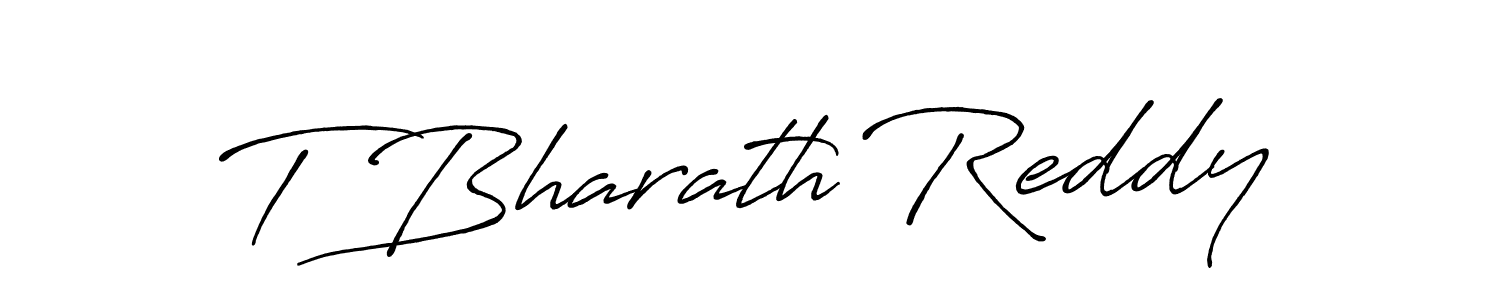 You should practise on your own different ways (Antro_Vectra_Bolder) to write your name (T Bharath Reddy) in signature. don't let someone else do it for you. T Bharath Reddy signature style 7 images and pictures png