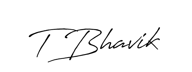 Make a beautiful signature design for name T Bhavik. Use this online signature maker to create a handwritten signature for free. T Bhavik signature style 7 images and pictures png
