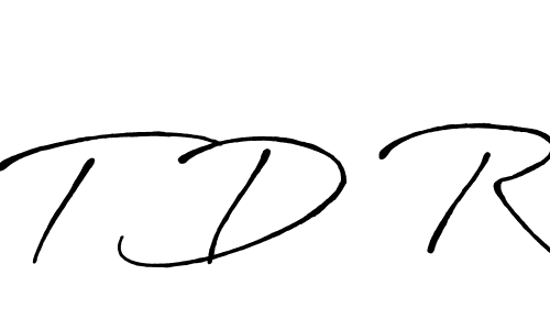 Once you've used our free online signature maker to create your best signature Antro_Vectra_Bolder style, it's time to enjoy all of the benefits that T D R name signing documents. T D R signature style 7 images and pictures png