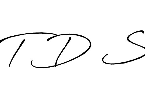 Antro_Vectra_Bolder is a professional signature style that is perfect for those who want to add a touch of class to their signature. It is also a great choice for those who want to make their signature more unique. Get T D S name to fancy signature for free. T D S signature style 7 images and pictures png