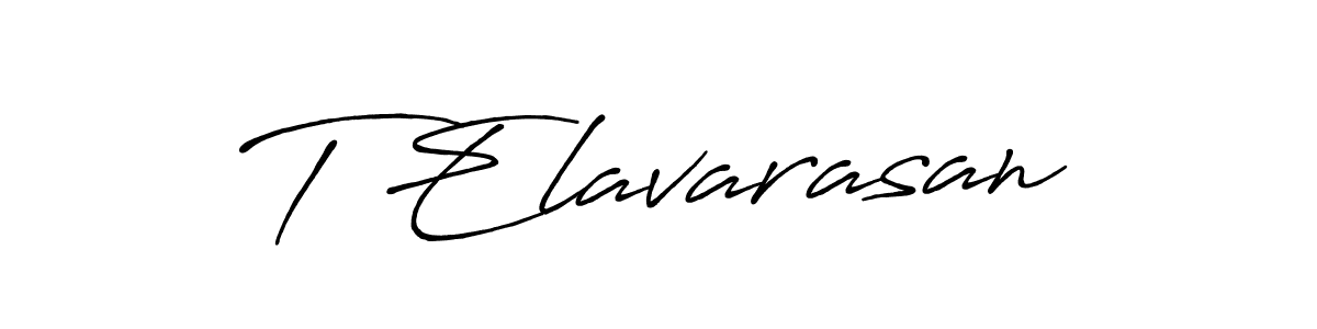 Best and Professional Signature Style for T Elavarasan. Antro_Vectra_Bolder Best Signature Style Collection. T Elavarasan signature style 7 images and pictures png