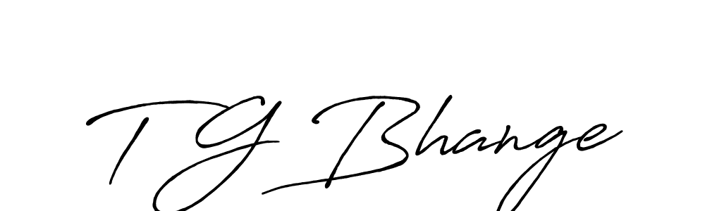 Make a beautiful signature design for name T G Bhange. Use this online signature maker to create a handwritten signature for free. T G Bhange signature style 7 images and pictures png