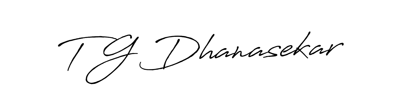 How to make T G Dhanasekar signature? Antro_Vectra_Bolder is a professional autograph style. Create handwritten signature for T G Dhanasekar name. T G Dhanasekar signature style 7 images and pictures png