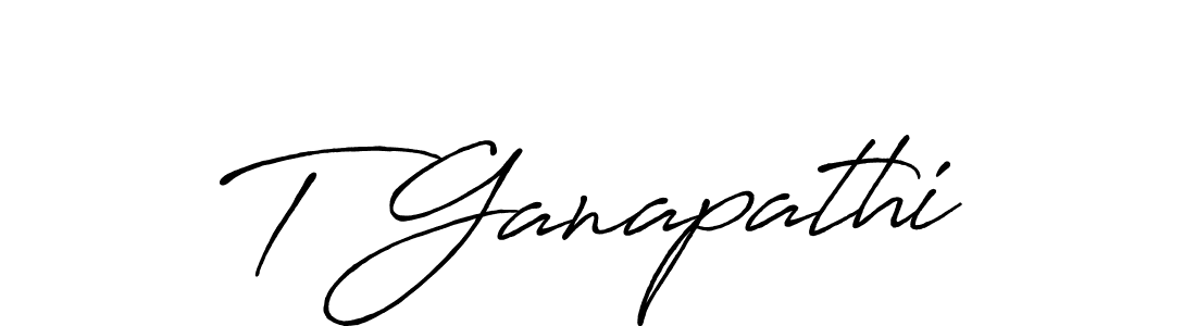 if you are searching for the best signature style for your name T Ganapathi. so please give up your signature search. here we have designed multiple signature styles  using Antro_Vectra_Bolder. T Ganapathi signature style 7 images and pictures png