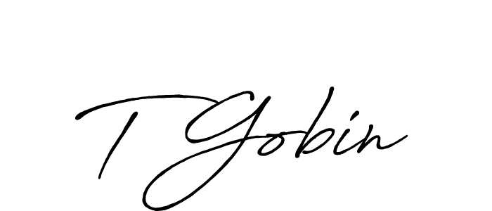 Antro_Vectra_Bolder is a professional signature style that is perfect for those who want to add a touch of class to their signature. It is also a great choice for those who want to make their signature more unique. Get T Gobin name to fancy signature for free. T Gobin signature style 7 images and pictures png