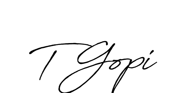 You can use this online signature creator to create a handwritten signature for the name T Gopi. This is the best online autograph maker. T Gopi signature style 7 images and pictures png