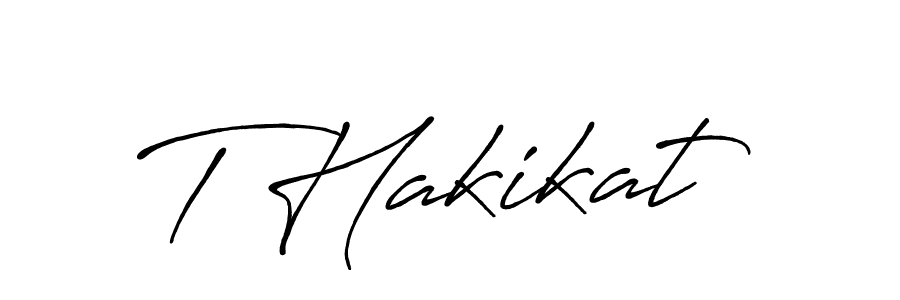 Similarly Antro_Vectra_Bolder is the best handwritten signature design. Signature creator online .You can use it as an online autograph creator for name T Hakikat. T Hakikat signature style 7 images and pictures png