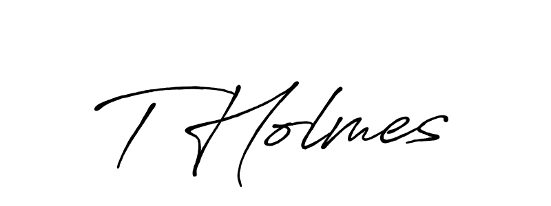 Once you've used our free online signature maker to create your best signature Antro_Vectra_Bolder style, it's time to enjoy all of the benefits that T Holmes name signing documents. T Holmes signature style 7 images and pictures png