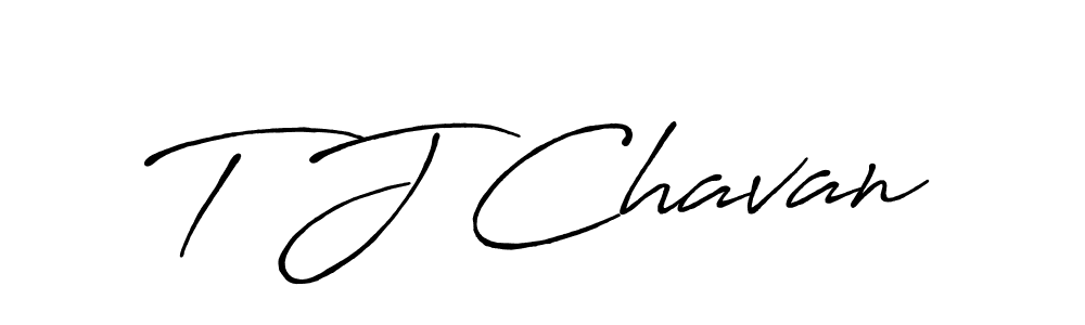 Also You can easily find your signature by using the search form. We will create T J Chavan name handwritten signature images for you free of cost using Antro_Vectra_Bolder sign style. T J Chavan signature style 7 images and pictures png