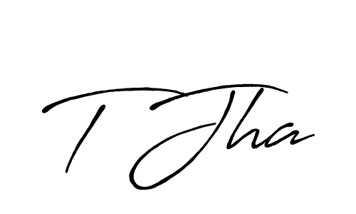 Check out images of Autograph of T Jha name. Actor T Jha Signature Style. Antro_Vectra_Bolder is a professional sign style online. T Jha signature style 7 images and pictures png