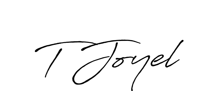 Also we have T Joyel name is the best signature style. Create professional handwritten signature collection using Antro_Vectra_Bolder autograph style. T Joyel signature style 7 images and pictures png
