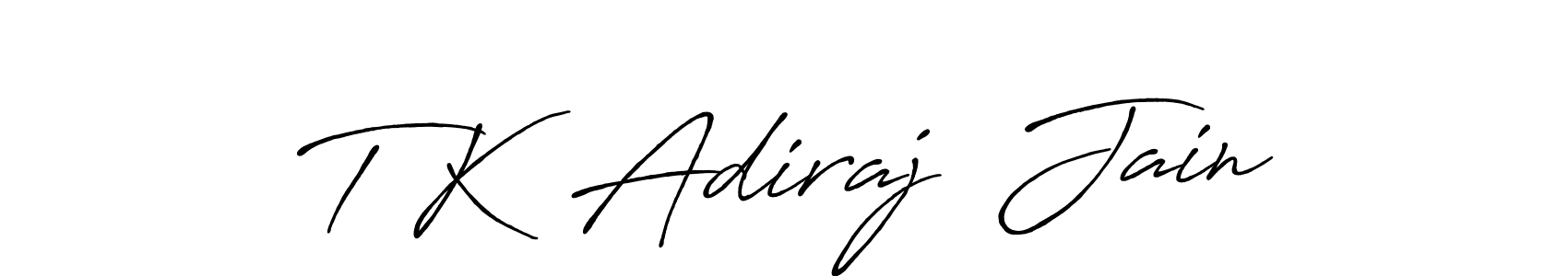 if you are searching for the best signature style for your name T K  Adiraj  Jain. so please give up your signature search. here we have designed multiple signature styles  using Antro_Vectra_Bolder. T K  Adiraj  Jain signature style 7 images and pictures png
