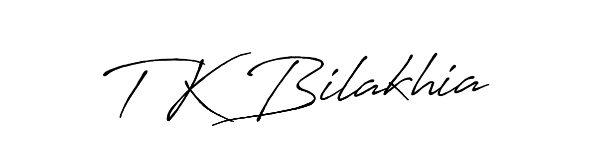 Similarly Antro_Vectra_Bolder is the best handwritten signature design. Signature creator online .You can use it as an online autograph creator for name T K Bilakhia. T K Bilakhia signature style 7 images and pictures png