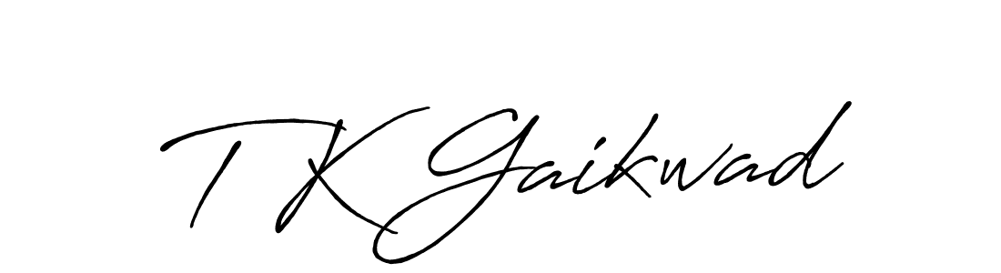 This is the best signature style for the T K Gaikwad name. Also you like these signature font (Antro_Vectra_Bolder). Mix name signature. T K Gaikwad signature style 7 images and pictures png