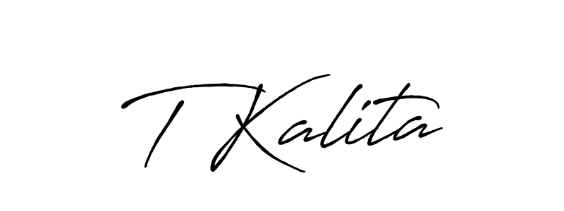 Once you've used our free online signature maker to create your best signature Antro_Vectra_Bolder style, it's time to enjoy all of the benefits that T Kalita name signing documents. T Kalita signature style 7 images and pictures png