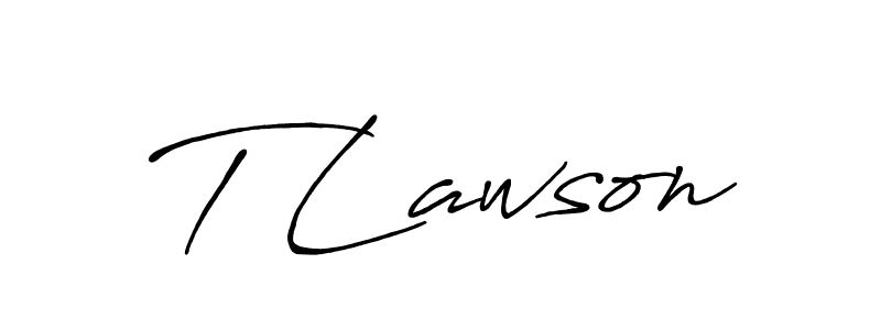 Check out images of Autograph of T Lawson name. Actor T Lawson Signature Style. Antro_Vectra_Bolder is a professional sign style online. T Lawson signature style 7 images and pictures png