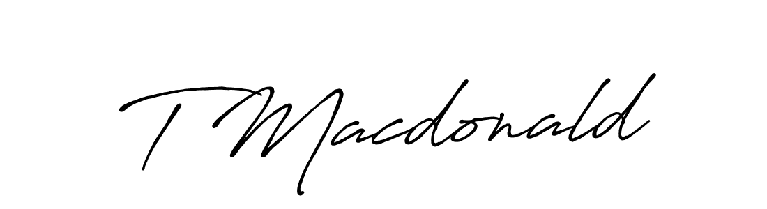 Once you've used our free online signature maker to create your best signature Antro_Vectra_Bolder style, it's time to enjoy all of the benefits that T Macdonald name signing documents. T Macdonald signature style 7 images and pictures png