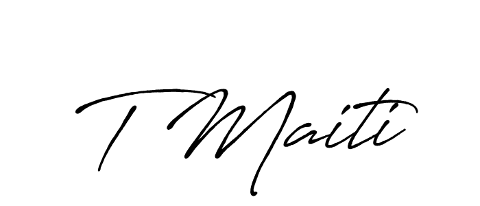 How to Draw T Maiti signature style? Antro_Vectra_Bolder is a latest design signature styles for name T Maiti. T Maiti signature style 7 images and pictures png