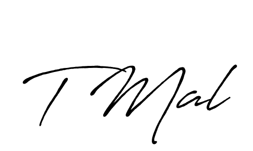 It looks lik you need a new signature style for name T Mal. Design unique handwritten (Antro_Vectra_Bolder) signature with our free signature maker in just a few clicks. T Mal signature style 7 images and pictures png