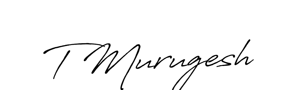 if you are searching for the best signature style for your name T Murugesh. so please give up your signature search. here we have designed multiple signature styles  using Antro_Vectra_Bolder. T Murugesh signature style 7 images and pictures png