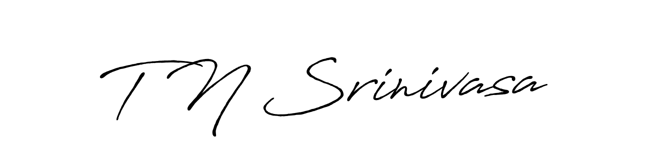 This is the best signature style for the T N Srinivasa name. Also you like these signature font (Antro_Vectra_Bolder). Mix name signature. T N Srinivasa signature style 7 images and pictures png