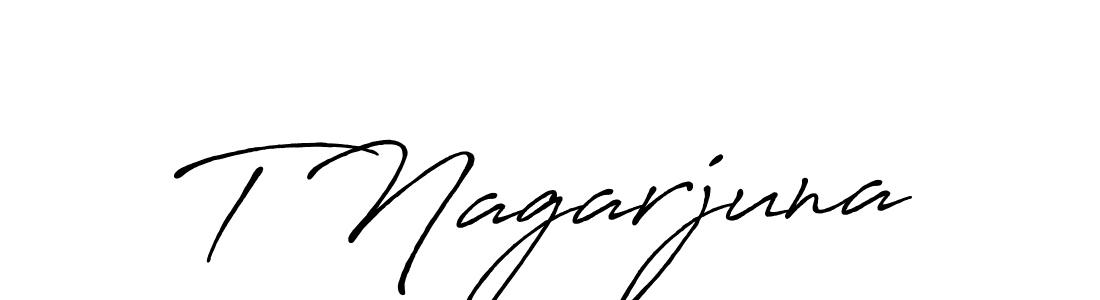 Also You can easily find your signature by using the search form. We will create T Nagarjuna name handwritten signature images for you free of cost using Antro_Vectra_Bolder sign style. T Nagarjuna signature style 7 images and pictures png