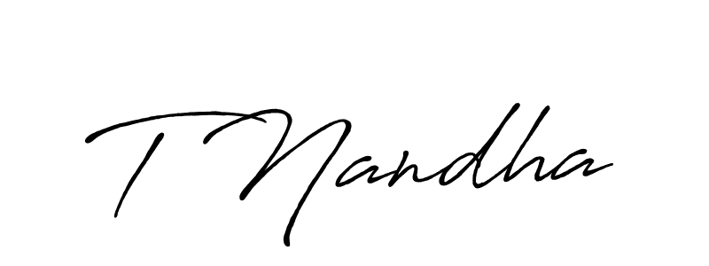 See photos of T Nandha official signature by Spectra . Check more albums & portfolios. Read reviews & check more about Antro_Vectra_Bolder font. T Nandha signature style 7 images and pictures png