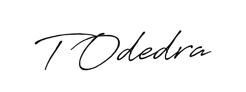 Make a short T Odedra signature style. Manage your documents anywhere anytime using Antro_Vectra_Bolder. Create and add eSignatures, submit forms, share and send files easily. T Odedra signature style 7 images and pictures png