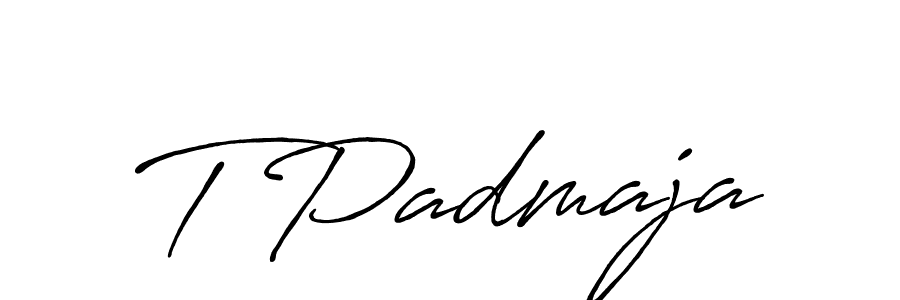 Here are the top 10 professional signature styles for the name T Padmaja. These are the best autograph styles you can use for your name. T Padmaja signature style 7 images and pictures png