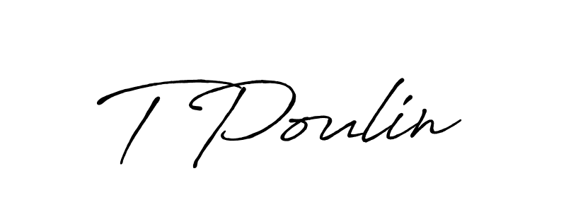 See photos of T Poulin official signature by Spectra . Check more albums & portfolios. Read reviews & check more about Antro_Vectra_Bolder font. T Poulin signature style 7 images and pictures png