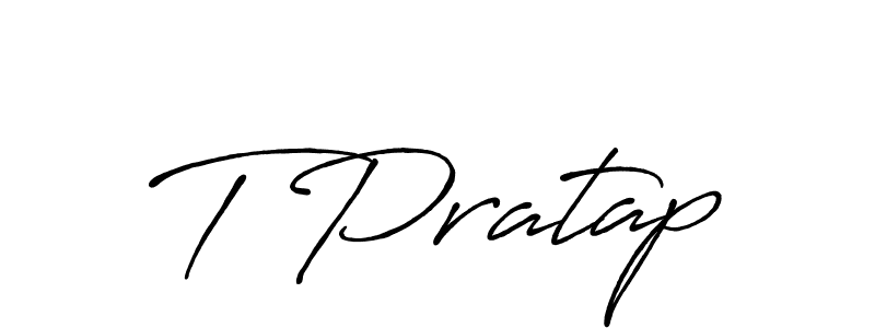 How to Draw T Pratap signature style? Antro_Vectra_Bolder is a latest design signature styles for name T Pratap. T Pratap signature style 7 images and pictures png