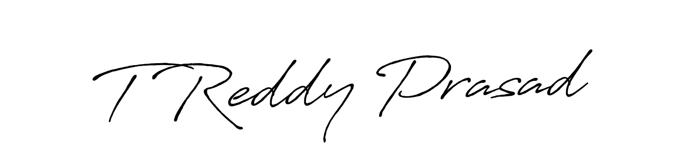 It looks lik you need a new signature style for name T Reddy Prasad. Design unique handwritten (Antro_Vectra_Bolder) signature with our free signature maker in just a few clicks. T Reddy Prasad signature style 7 images and pictures png