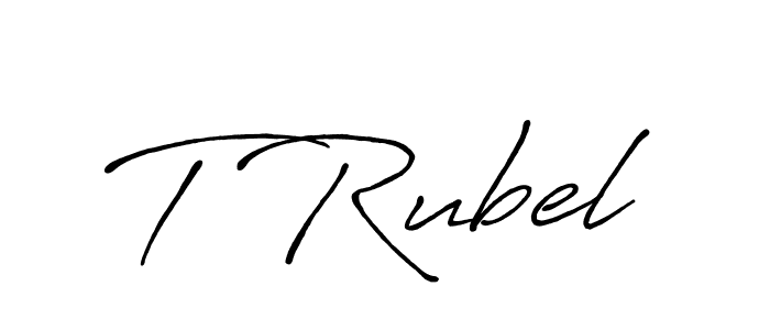Antro_Vectra_Bolder is a professional signature style that is perfect for those who want to add a touch of class to their signature. It is also a great choice for those who want to make their signature more unique. Get T Rubel name to fancy signature for free. T Rubel signature style 7 images and pictures png