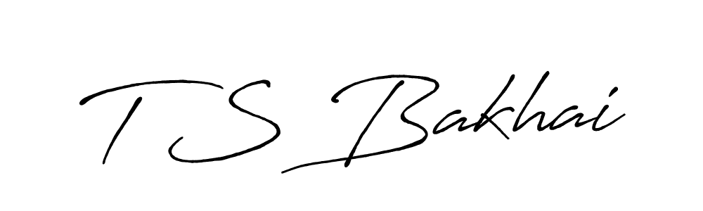 How to Draw T S Bakhai signature style? Antro_Vectra_Bolder is a latest design signature styles for name T S Bakhai. T S Bakhai signature style 7 images and pictures png