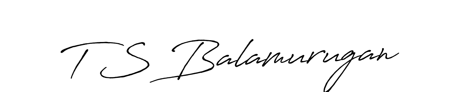 Also we have T S Balamurugan name is the best signature style. Create professional handwritten signature collection using Antro_Vectra_Bolder autograph style. T S Balamurugan signature style 7 images and pictures png