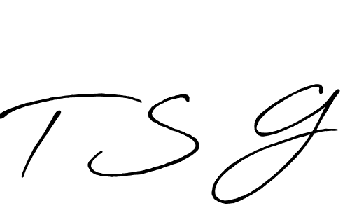 You should practise on your own different ways (Antro_Vectra_Bolder) to write your name (T S G) in signature. don't let someone else do it for you. T S G signature style 7 images and pictures png