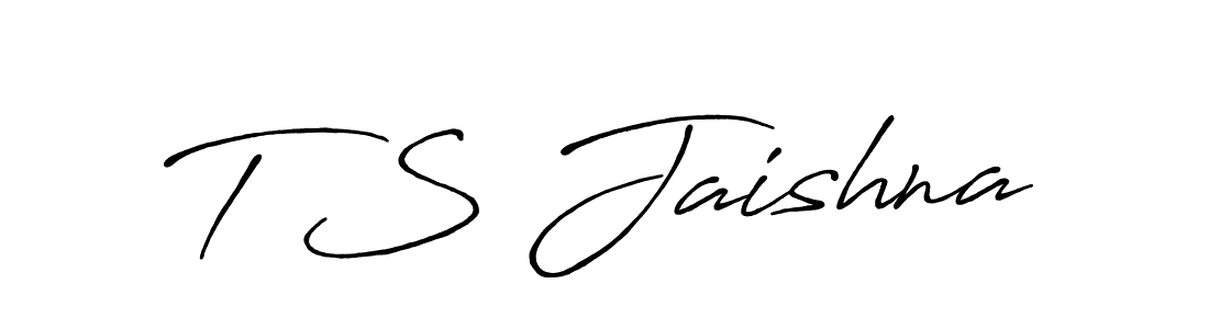 Use a signature maker to create a handwritten signature online. With this signature software, you can design (Antro_Vectra_Bolder) your own signature for name T S Jaishna. T S Jaishna signature style 7 images and pictures png